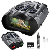 Tela binocular WISHBETY 4K Night Vision 10X Zoom de 3,5 polegadas