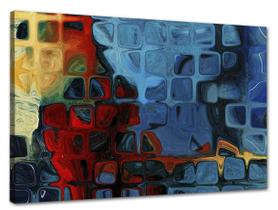 Tela Canvas Abstrato Arte 80x55 Horizontal 213