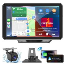 Tela Carplay e Android Auto Portátil LANGDA - 7 Polegadas Sem Fio Tela Carplay e Android Auto Portátil LANGDA - 7 Polegadas Sem Fio