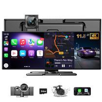 Tela CarPlay JoycePure 11,5" com Câmera de Ré 4K sem Fio e GPS Tela CarPlay JoycePure 11,5" com Câmera de Ré 4K sem Fio e GPS