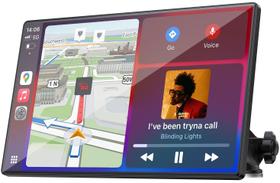 Tela CarPlay Topexplore 9" sem fio CarPlay e Android Auto