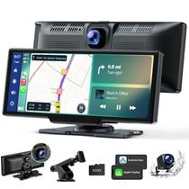 Tela Carplay Wireless Volam com Câmera Dash Cam 1080p/2.5K