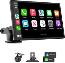 Tela CarPlay Yongeid 7" Wireless CarPlay e Android Auto