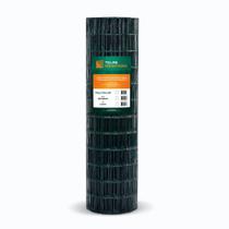 Tela Cerca Jardim Revestida Verde 1,2m x 25m - Fronteira