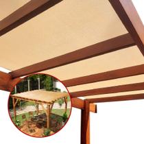 Tela Cobertura Para Pergolado Sombrite 90% Várias Cores 5x1 Metro Linear