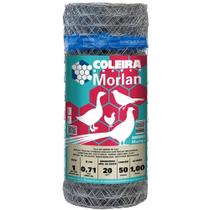 Tela Coleira Branca para Pinteiro 1 x 22 x 1,00m 50m