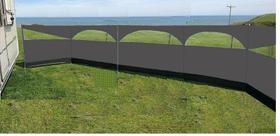 Tela corta-vento Freshnewlooks 152 cm x 835 cm cinza pedra