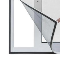 Tela Cortina Mosquiteiro Dengue Magnetico Janela Facil Instalação Kit 4 Uni Proteçao Casa