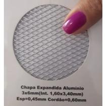 Tela De Alumínio Expandido Grade Nas Medidas de 30x100cm Para Tuning Ou Anti Insetos - Tela De Alumínio Expandido Grade Nas Medidas de 30x100cm Para Tuning Ou Anti Insetos -
