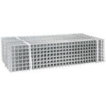 Tela de Amarração para Alvenaria Malha 15 x 15mm, Fio 1mm - 10,5 x 50cm com 100 unidades Tegape Tela de Amarração para Alvenaria Malha 15 x 15mm, Fio 1mm - 10,5 x 50cm com 100 unidades Tegape