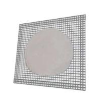 Tela De Arame Galvanizado Com Refratário 16x16cm