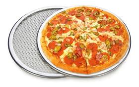 Tela De Assar Pizza E Resfriar Pães 25 cm Alumínio Tela De Assar Pizza E Resfriar Pães 25 cm Alumínio