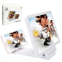 Tela de Aumento para Celular Lupa Lente Zoom Ampliadora Suporte Assista no Celular