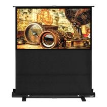 Tela de elevação de piso portátil HamiltonBuhl 80 Diag. HDTV