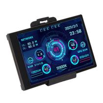 Tela de exibição de temperatura do PC Heayzoki 3,5 polegadas IPS USB Tela de exibição de temperatura do PC Heayzoki 3,5 polegadas IPS USB