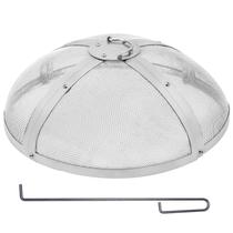 Tela de ignição Fire Pit VEVOR redonda de 50 cm em aço inoxidável Tela de ignição Fire Pit VEVOR redonda de 50 cm em aço inoxidável