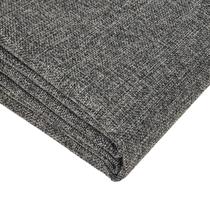 Tela de Lino Gris Oscuro Aislante 102x145 cm con Toque Silencioso y Engrosada