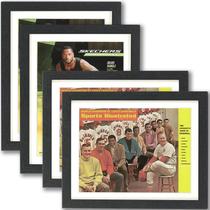 Tela de madeira Sports Magazine Frame 4, pacote com 4 unidades, 20,8 x 10,5 cm