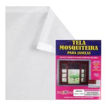 Tela de Mosquiteira 1,20m x 1,50 Rede para Janela Dengue 100% Poliester - Lares