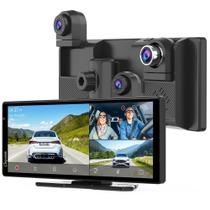 Tela de navegação para carro Carpuride W903S 4K frontal e 1080P traseira Tela de navegação para carro Carpuride W903S 4K frontal e 1080P traseira
