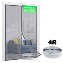 Tela de porta TheFitLife Fiberglass 97x211 cm Magnética