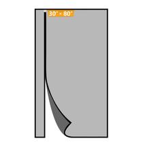 Tela de porta Yotache Magnética Reversível Poliéster 76x203cm