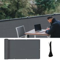 Tela de privacidade para varanda LOVE STORY 91 x 488 cm resistente aos raios UV Tela de privacidade para varanda LOVE STORY 91 x 488 cm resistente aos raios UV