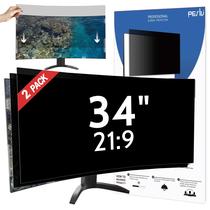 Tela de privacidade Peslv de 34 polegadas para monitor curvo de computador x2