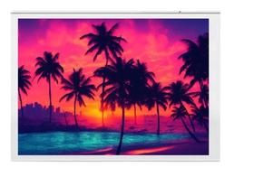 Tela de Projeção 70 polegadas dobravel + VelKKro colar na parede para projetor - MIAMI TELAS Tela de Projeção 70 polegadas dobravel + VelKKro colar na parede para projetor - MIAMI TELAS