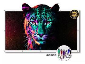 Tela De Projeção Com Ilhós 70 Polegadas