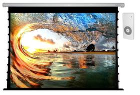 Tela de Projeção Elétrica Semi Tensionada Tahiti 16:9 HD 133 Polegadas 2,94 m x 1,66 m Tela de Projeção Elétrica Semi Tensionada Tahiti 16:9 HD 133 Polegadas 2,94 m x 1,66 m