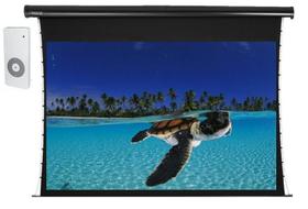 Tela de Projeção Elétrica Tensionada Tahiti 16:9 WScreen 106 Polegadas 2,35 m x 1,32 m TTTE-009 LARGURA TOTAL 2,81