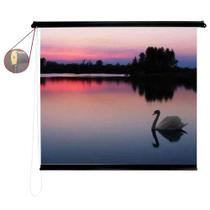 Tela de Projeção Persiana Tahiti 4:3 Vídeo 100 Polegadas 2,03 m x 1,52 m TTP-003