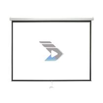 Tela de Projeção Retrátil 100 Polegadas Widescreen 169 Matte White Home Cinema e Alta Definição GRM