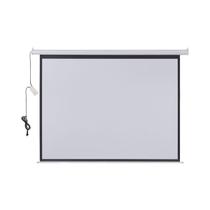 Tela de Projeção Retrátil Elétrica 100 - 203x152cm - 220v - Com Controle Remoto - Multilaser AC355