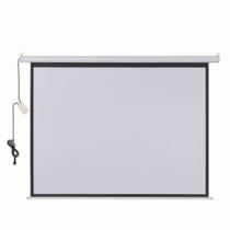 Tela de Projecao Retratil Eletrica 203 X 152cm 220v - Ac355 Tela de Projecao Retratil Eletrica 203 X 152cm 220v - Ac355