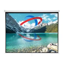 Tela de Projeção Retrátil Elétrica 79 - 200 x 150cm - 110V - Goldentec - 54231 Tela de Projeção Retrátil Elétrica 79 - 200 x 150cm - 110V - Goldentec - 54231