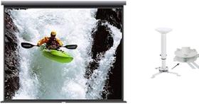 Tela de Projeção Retrátil TES 97 TRM180SA + Sup Multivisão Tela de Projeção Retrátil TES 97 TRM180SA + Sup Multivisão