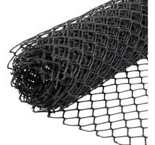 Tela De Protecao Multiuso Malha 25 Mm Preta 1x5 M