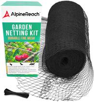 Tela de Proteção para Jardim AlpineReach 2,3x30,5m Resistente Preta Tela de Proteção para Jardim AlpineReach 2,3x30,5m Resistente Preta