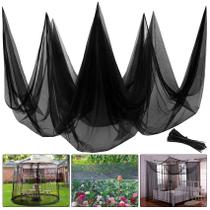 Tela de Proteção para Jardim Unves 12x3 m Rede Contra Mosquitos, Pássaros e Insetos