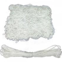 Tela De Protecao Victoria Regia Kit Com Corda 1,60M X 3,50M Branca Tela De Protecao Victoria Regia Kit Com Corda 1,60M X 3,50M Branca