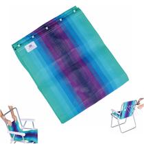 Tela De Reposição Refil Para Cadeira Alta De Praia Listrada - 2200 Mor