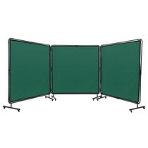 Tela de soldagem VEVOR de 3 painéis com moldura de 1,8 x 1,8 m resistente a chamas Tela de soldagem VEVOR de 3 painéis com moldura de 1,8 x 1,8 m resistente a chamas
