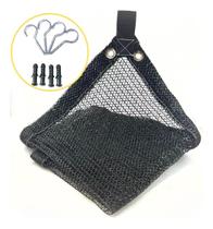 Tela de Sombreamento 50 Hortas Estufas 3X8 Com Kit Instalação Tela de Sombreamento 50 Hortas Estufas 3X8 Com Kit Instalação