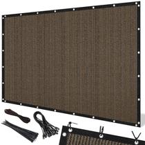 Tela de sombreamento Artpuch 1,8 x 3,7 m, bloqueio de 90% dos raios UV, cor mocha Tela de sombreamento Artpuch 1,8 x 3,7 m, bloqueio de 90% dos raios UV, cor mocha