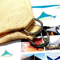 Tela de sombreamento Palha 2x2 +Kit de instalação