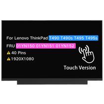 Tela de substituição LCD sensível ao toque 14,0" FHD 1920x1080 para Lenovo ThinkPad T490 T490s