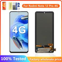 Tela De Toque LCD AMOLED De 6,67'' Para Xiaomi Redmi Note 12 pro 4G Com Conjunto De Digitalizador De