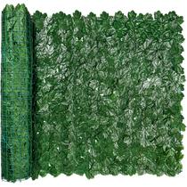 Tela de vedação de privacidade iCover Artificial Ivy 1x3m verde
